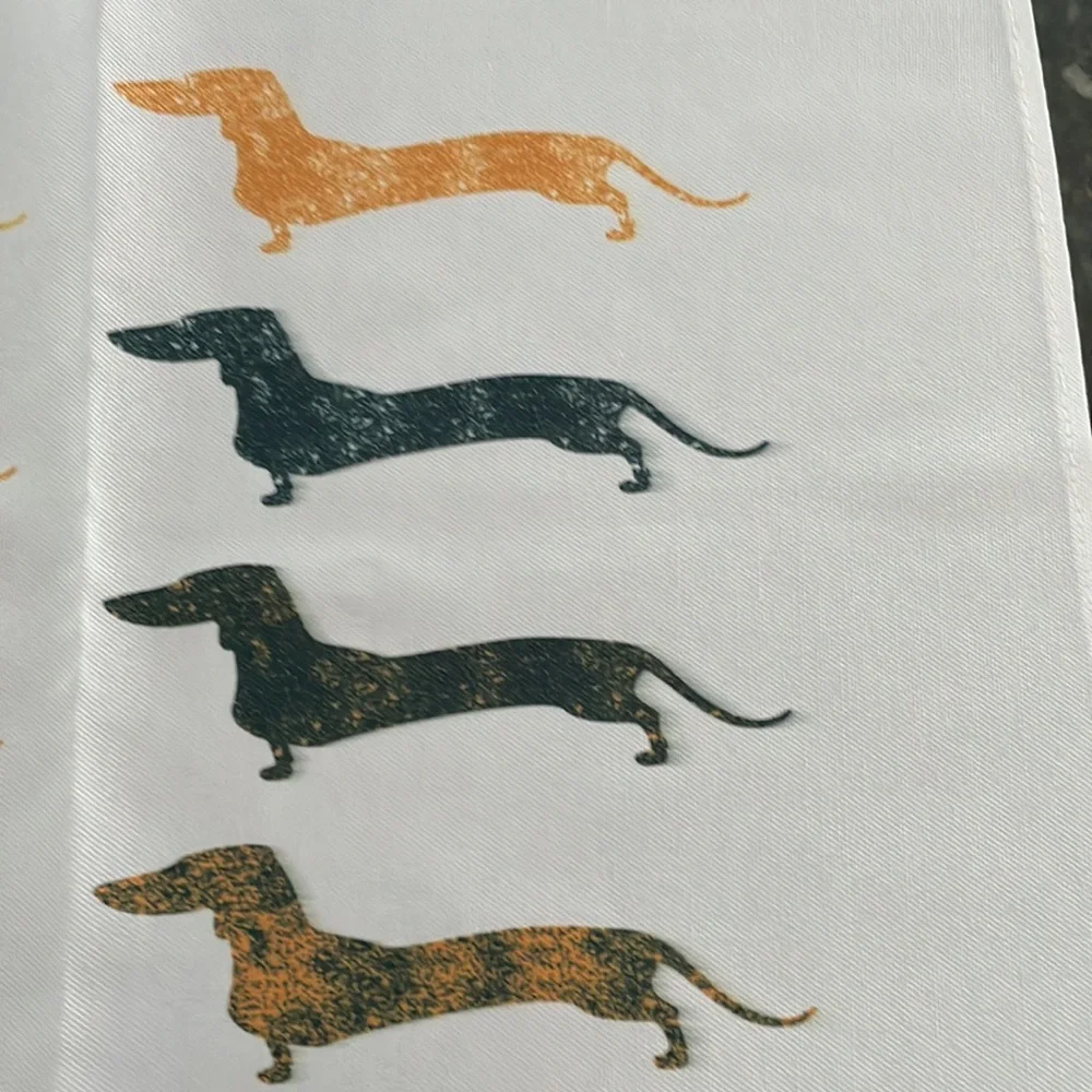 Dachshund place mats set of 4
